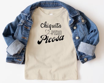 Chiquita Pero Picosa Shirt - Spanish Shirt, Funny Spanish shirt, Cute Spanish Shirt, Small but spicy shirt
