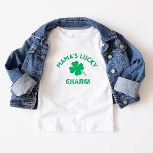 Mamas Lucky Charm Shirt - St Patricks Day Shirt, St Pattys Day shirt, Lucky charm shirt