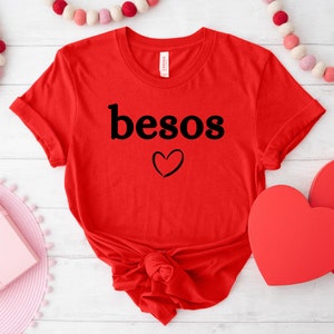 Besos - Valentijnsdag T-Shirt