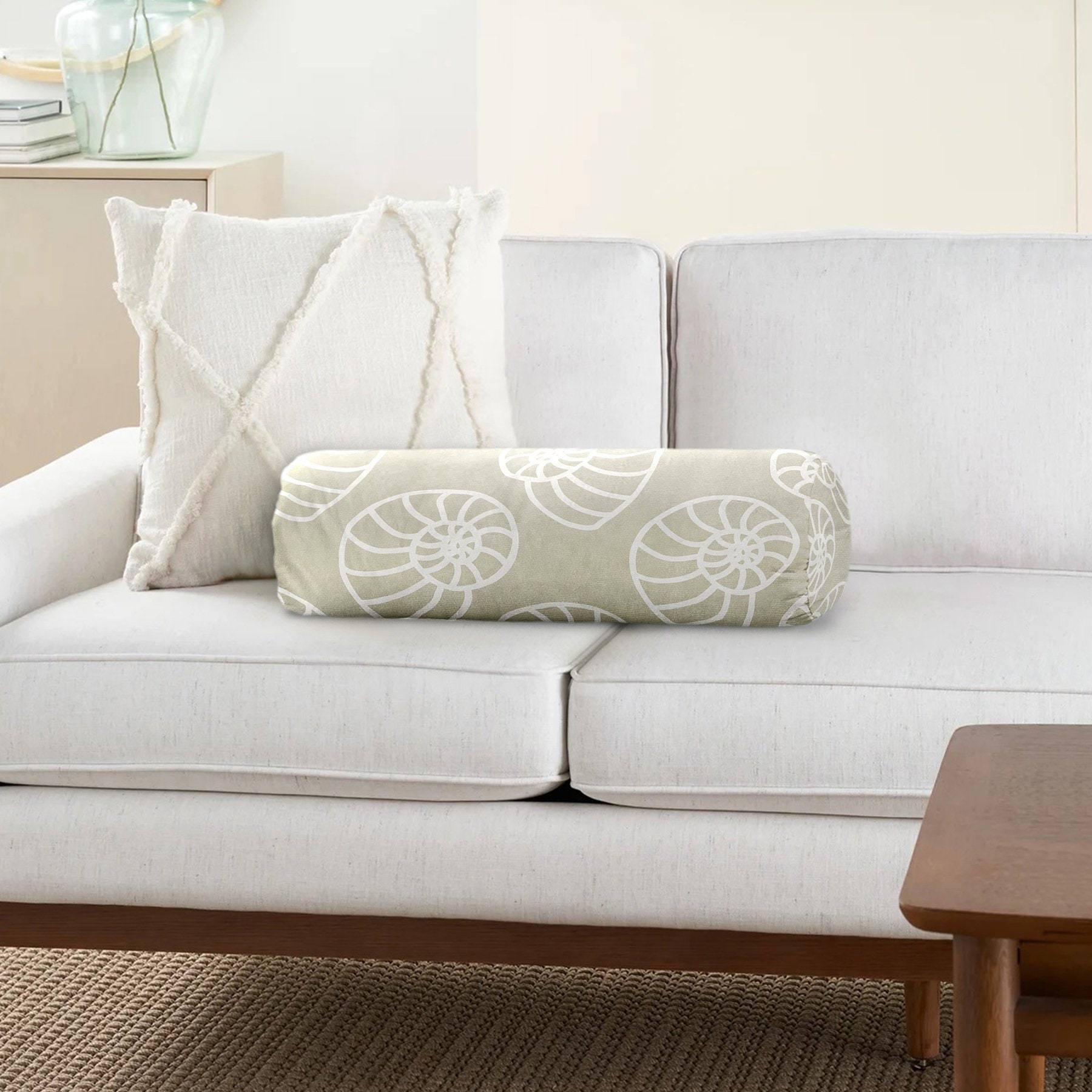 Nautical Bolster Pillow Oyster Bolster Cushion Starfish Etsy