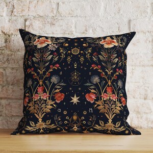Poszewka na poduszkę: nadruk inspirowany naturą Williama Morrisa – styl secesyjny Pattern #4