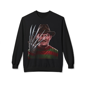 Scary Sweatshirt, Halloween Crewneck, Spooky Jumper, Haunted Pullover, Ghostly Top, Horror Clothing