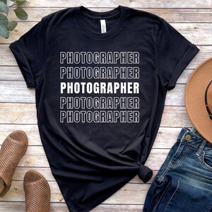 Photographer Black Shirt, Camera Art Tee, Camera Love Tshirt, Photography Shirt, DSLR Photographer, Camera shirt