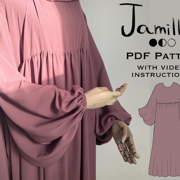 Schnittmuster Abaya JAMILLA