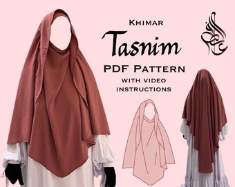 Sewing Pattern Khimar “Tasnim”