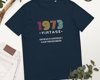 Vintage or Antique Unisex organic cotton t-shirt