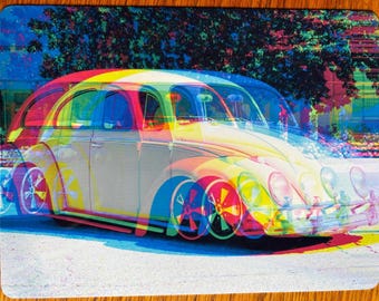 Vehicle Related Metal plate signs. With or without Clock Mechanism "Made to Order"