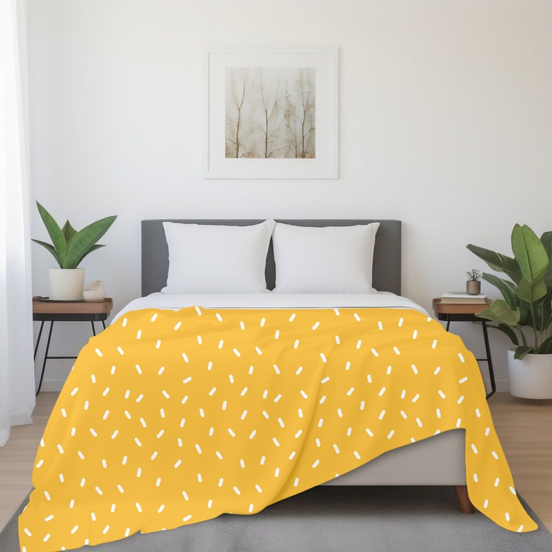 4 Blanket Mockups, Bed Sherpa Blanket Mockup, Fleece Blanket Mockup