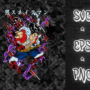 Exclusive Luffy Gear 5 Premium Png Eps Svg Files for 