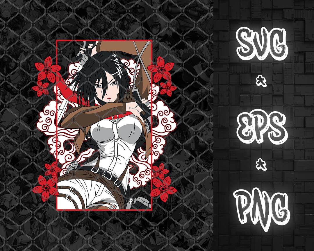 Diseño de anime SVG Vector de anime Png de anime Clipart de - Etsy México