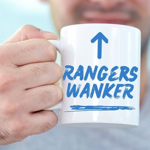 Glasgow Rangers FC Mug - Perfect Scottish Football Gift For Rangers Fan - Funny Boyfriend, Husband, Son, Dad Gift Idea