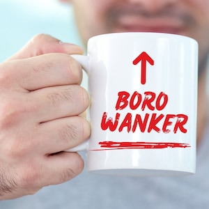 Middlesbrough FC Mug Football Fan Gift Perfect Boro Birthday Present Funny Supporter&#39;s 11oz Ceramic Coffee Cup Favorite Team