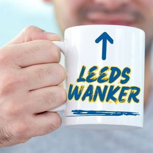 Leeds United Mug: Novelty Football Fan Gift