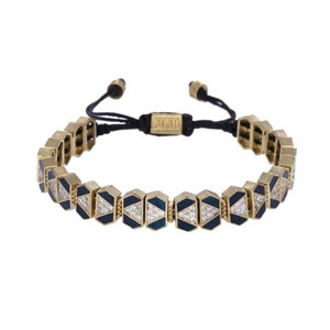 Japanese Bracelet – Artisan-Crafted Adjustable Cord Bracelet with Gemstone & Enamel Options | JUJU Jewelry