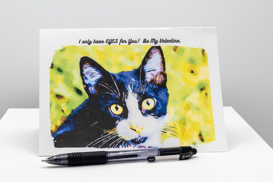 Printable I Only Eyes for You Card - Etsy