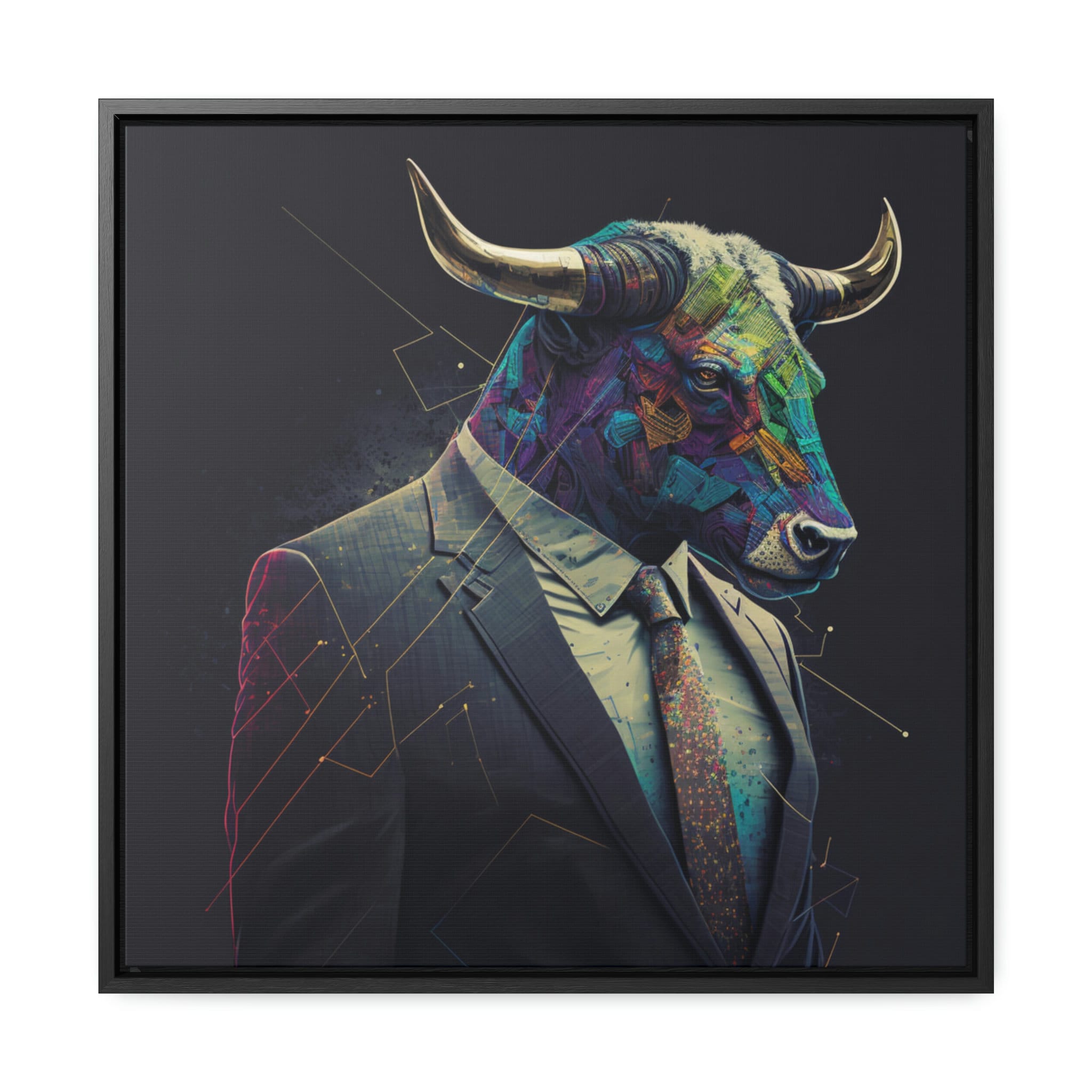 bull & bear digital prints, stock market art, wall... Wall Street Bull | Stock Market Luxury Wall Art | Stock Market Bull ...