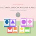 Scottish Gaelic Bright Montessori Poster and Flashcard Set Instant Download Printable Buy Once ...
