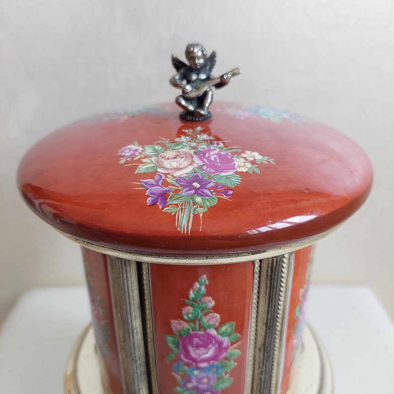 Vintage Reuge Cigarette Music Box, Lipstick Carousel Etsy UK