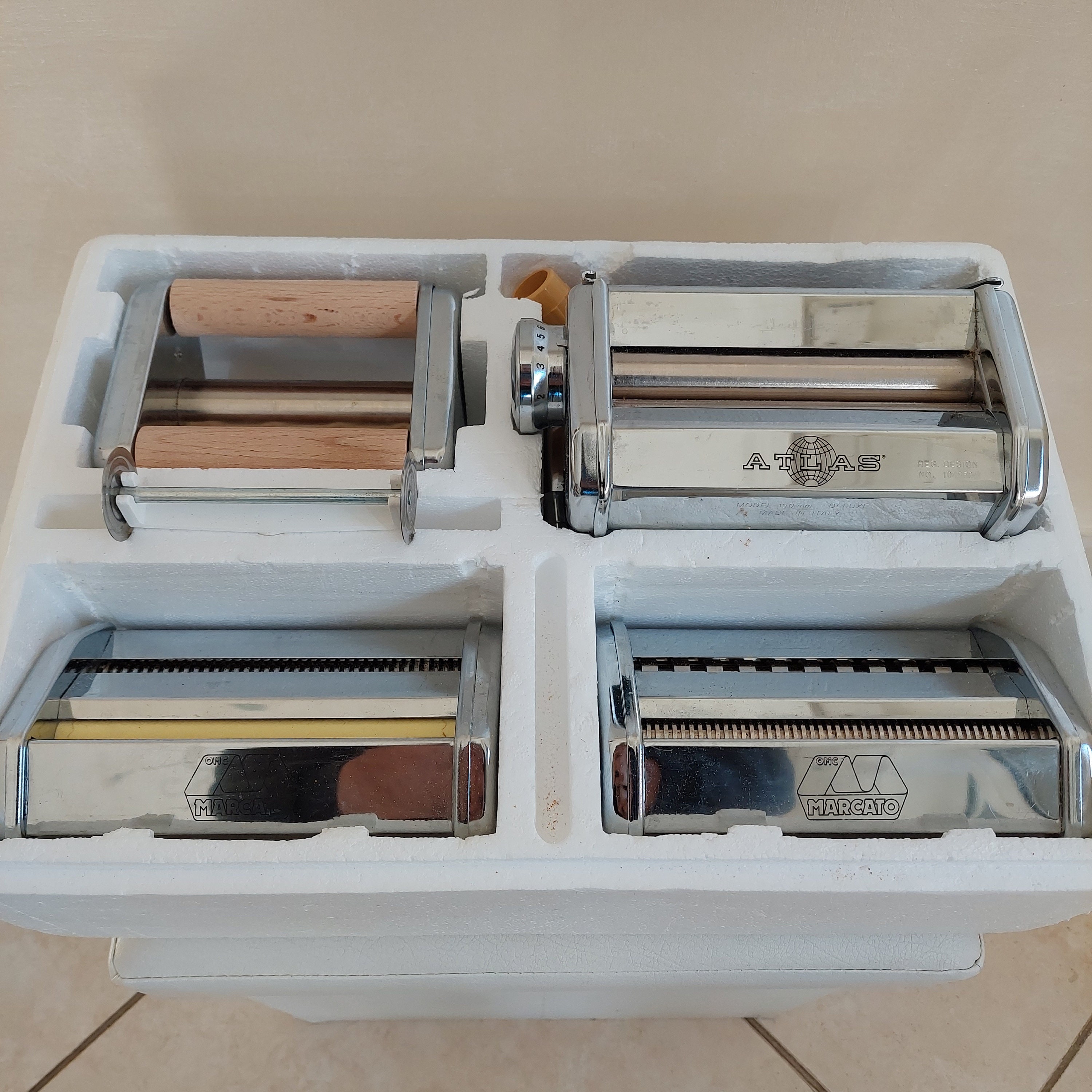 Vintage 1980s marcato Multipast Pasta Making Machine for Home Use. 5 Types of Pasta Etsy