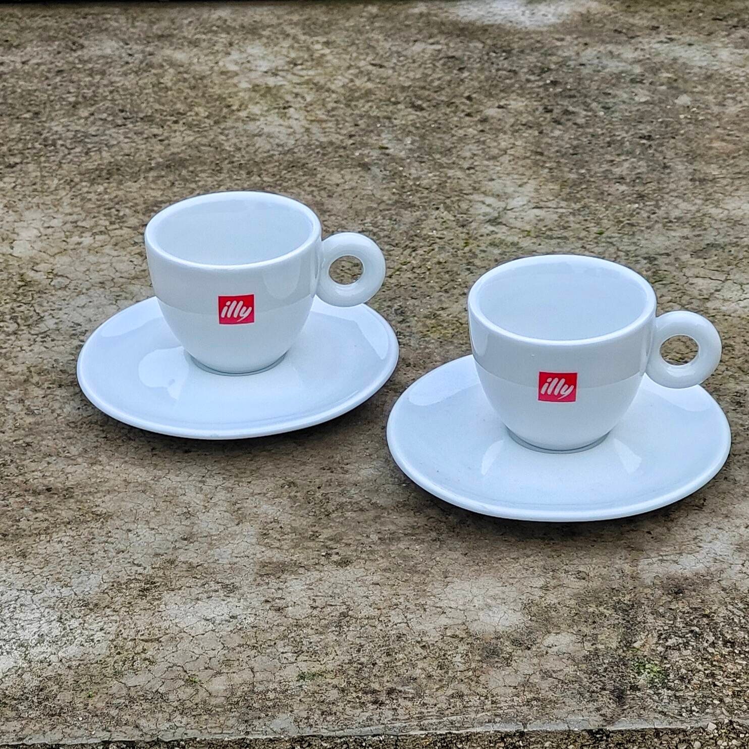 Rufus Willis Illy Cappuccino Cups (Set of 2)