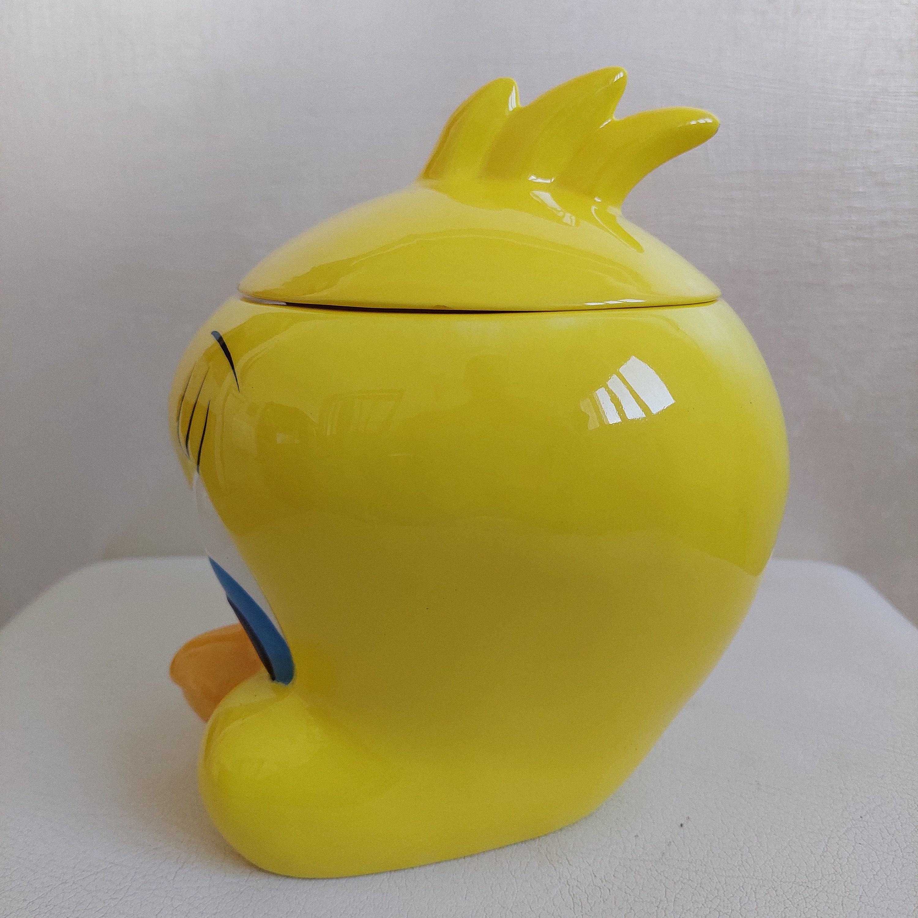 Warner トゥイーティ クッキージャー Cookie Tweety Bird Jar Warner Looney Tunes Brothers Bros