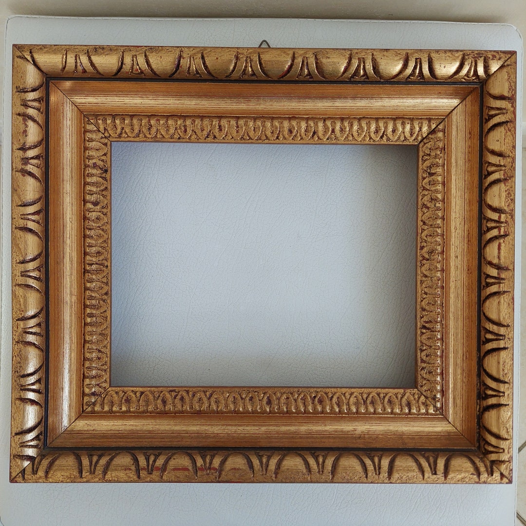 Antique Wooden Photo Frame Ornate Picture Frame Etsy