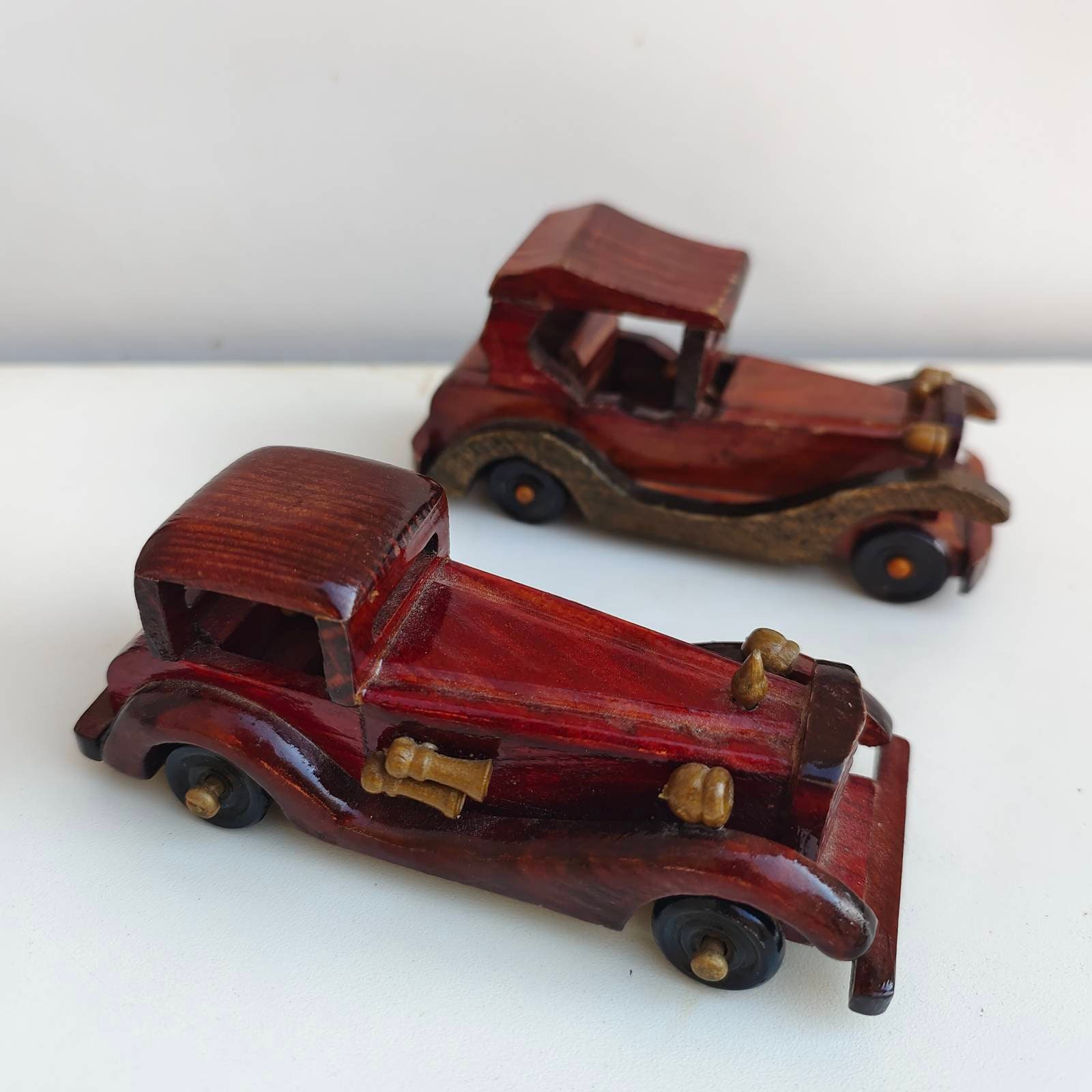 フランス製　ミニチュア 18金(K18)製 『フレンチブルドッグ』＆『パグ』ミニチュアオブジェ