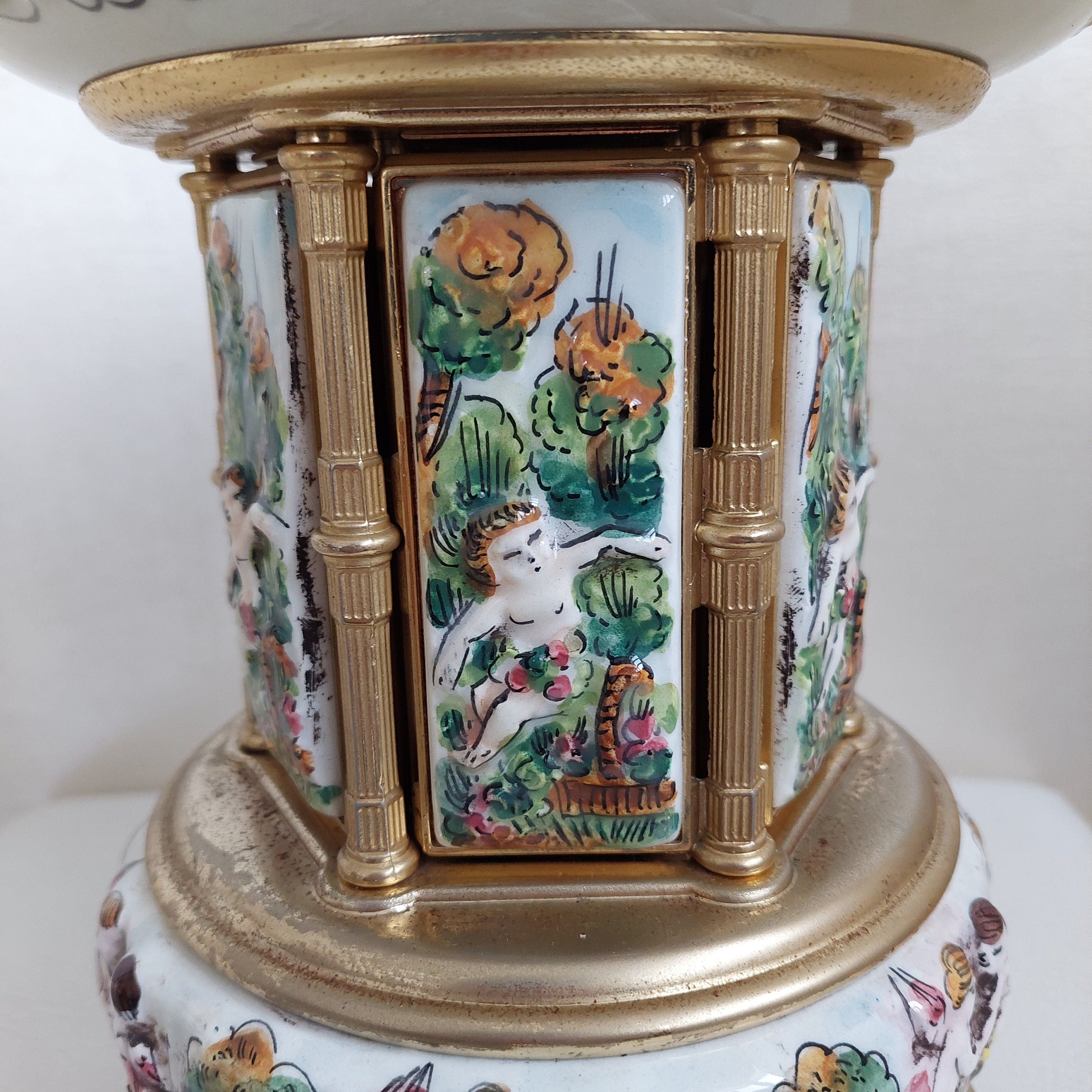 Vintage Cigarette Music Box Reuge Lipstick Carousel Etsy