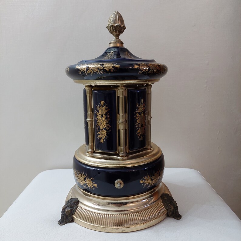 Vintage Reuge Cigarette Music Box, Lipstick Carousel Etsy Australia