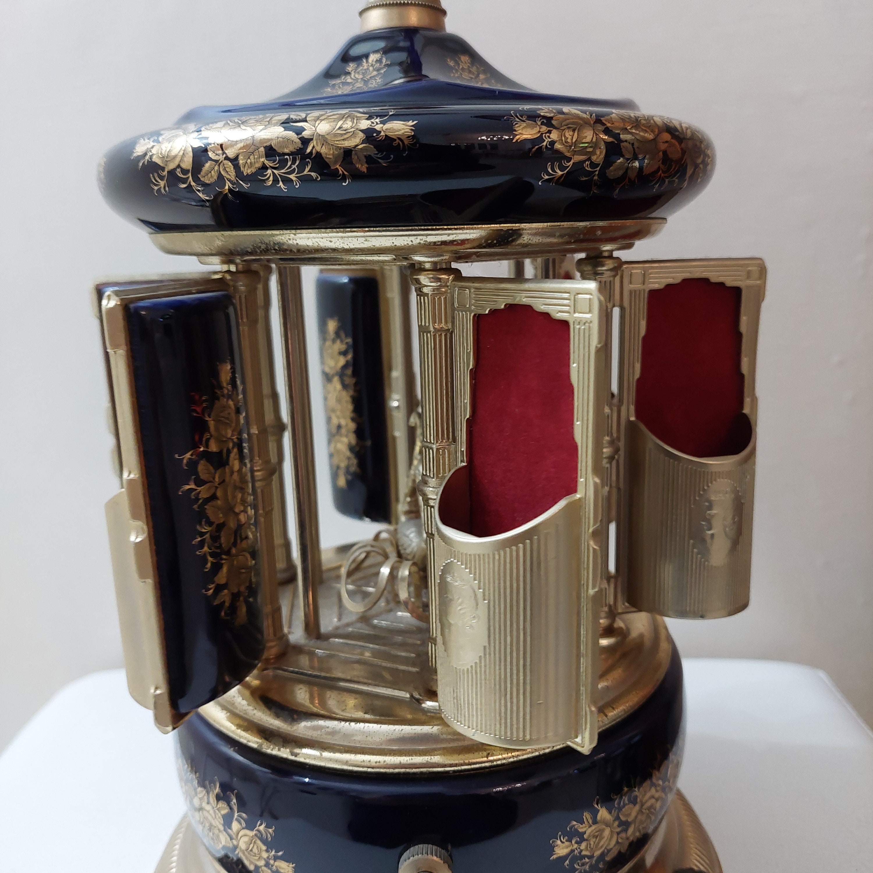 Vintage Reuge Cigarette Music Box, Lipstick Carousel Etsy Australia