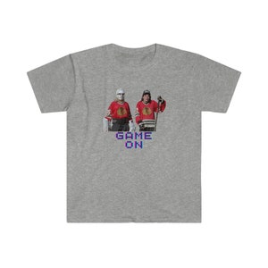 Wayne&#39;s World Game On Shirt, Wayne&#39;s World Shirt, 90&#39;s movie shirt, Street Hockey
