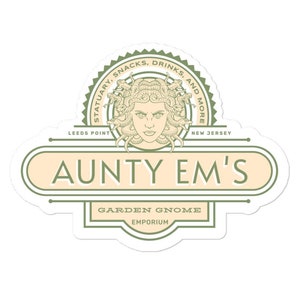 Percy Jackson Aunty Em&#39;s Statuary Sticker