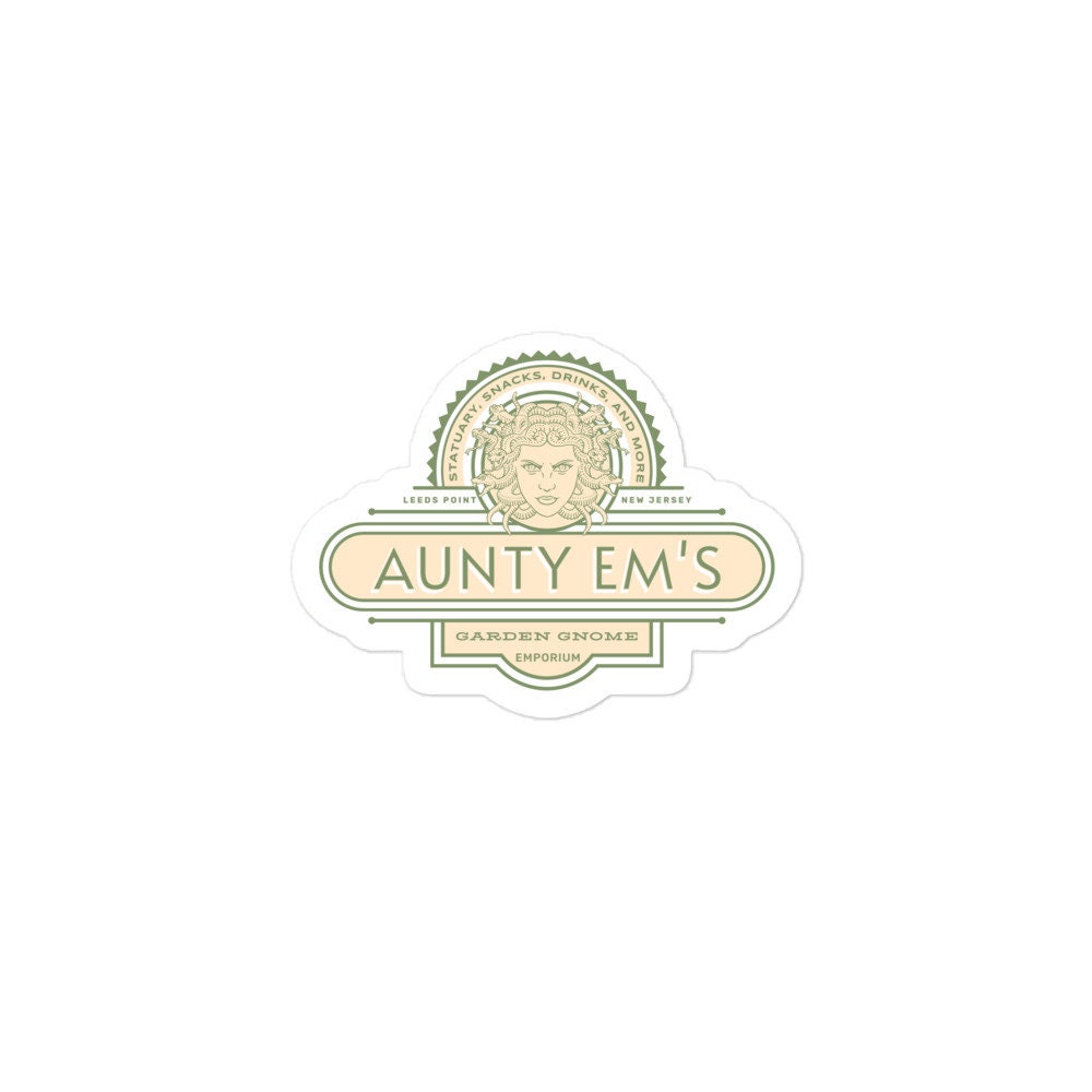 Percy Jackson Aunty Em's Statuary Sticker - Etsy