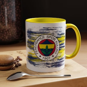 Fenerbahçe Coffee Mug 11oz | 15oz - Fenerbahce Kupa - Fenerbahce Bardak