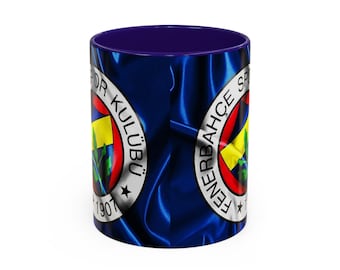 Fenerbahce Mug - Colorful Mugs, 11oz