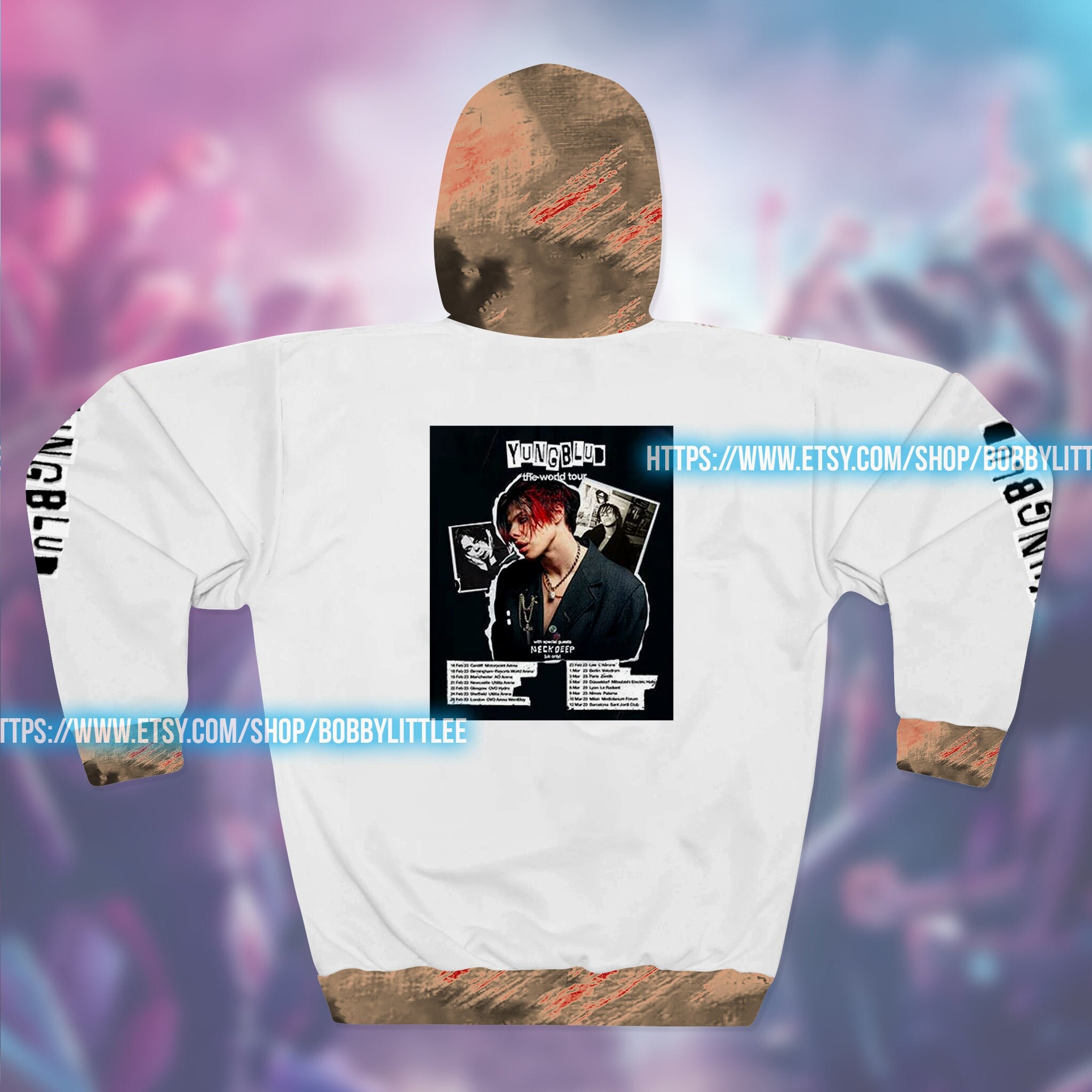 Yungblud World Tour 2023 Hoodie Yungblud Tour 2023 Gift For Fan ...