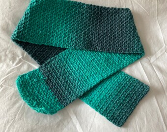 Handmade Crochet Childs Winter Scarf