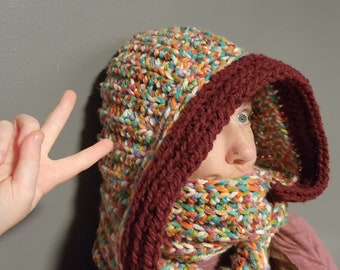 Hooded Infinity Scarf