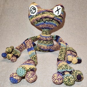 Finished Item - Crochet Crazy Frog