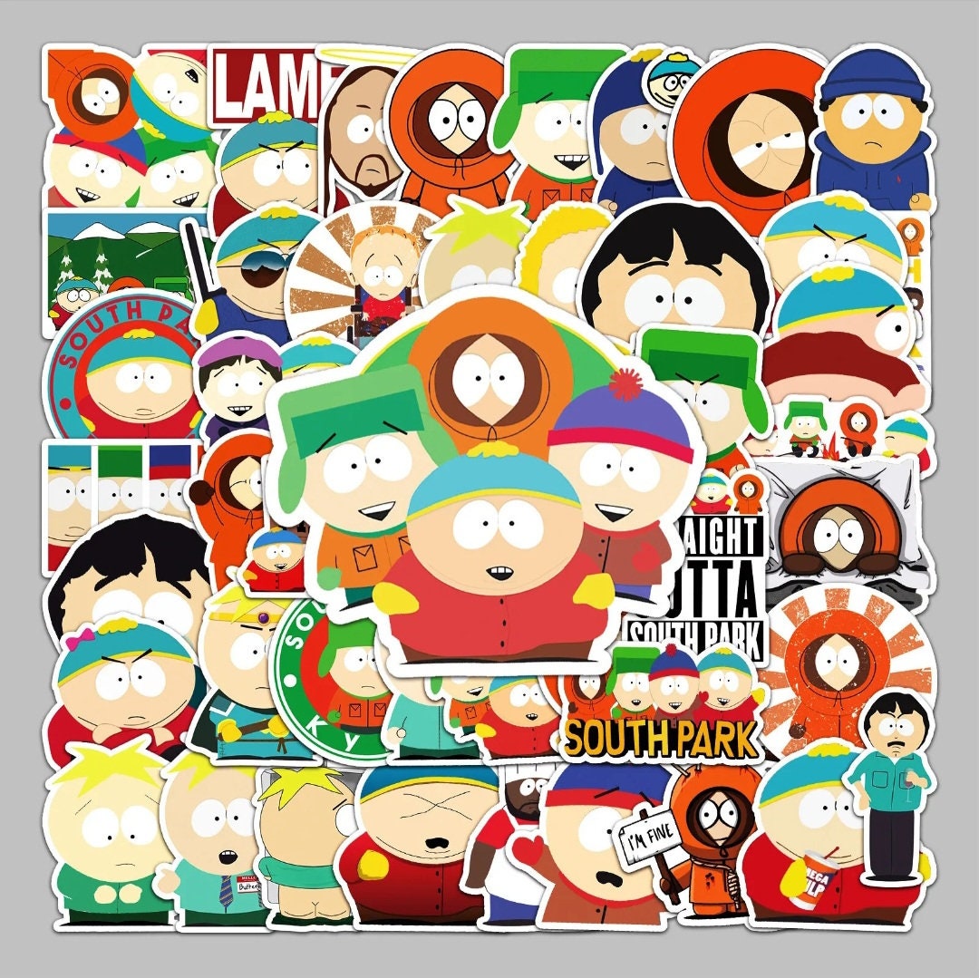 50 South Park Stickers 