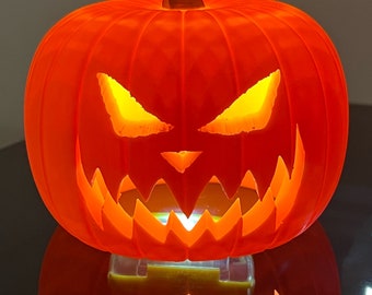 HALLOWEEN PUMPKIN Tea Light 3d model Printable STL file