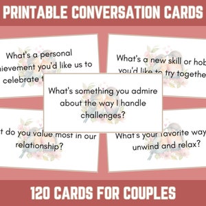Vraag het aan je partner voor het opbouwen van een relatie, gespreksstarter voor een date-avond, discussieprompts jubileum, leuke activiteit voor stellen