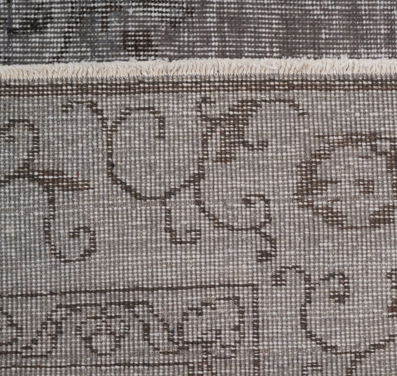 7x10 Rug, Oversize Oushak Rug, Large Vintage Rug, 7x10 Turkish Rug