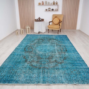 7x11 turkish rug, oushak area rug, large turkish rug, vintage rug, anatolian rug, turkish rug, muted wool rug, 7x11 rug, oversize rug, 102
