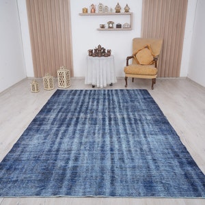 6x9 rug, muted oushak rug, neutral vintage rug, 6x9 turkish rug, faded rug, wool rug, turkish area rug,handmade,bohemian rug,antique rug,823