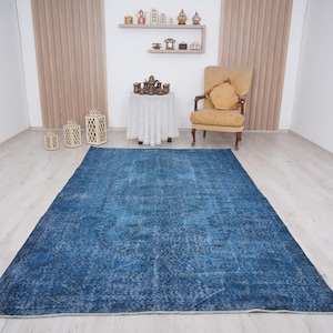 6x9 rug, muted oushak rug, neutral vintage rug, 6x9 turkish rug, faded rug, wool rug, turkish area rug,handmade,bohemian rug,antique rug,796