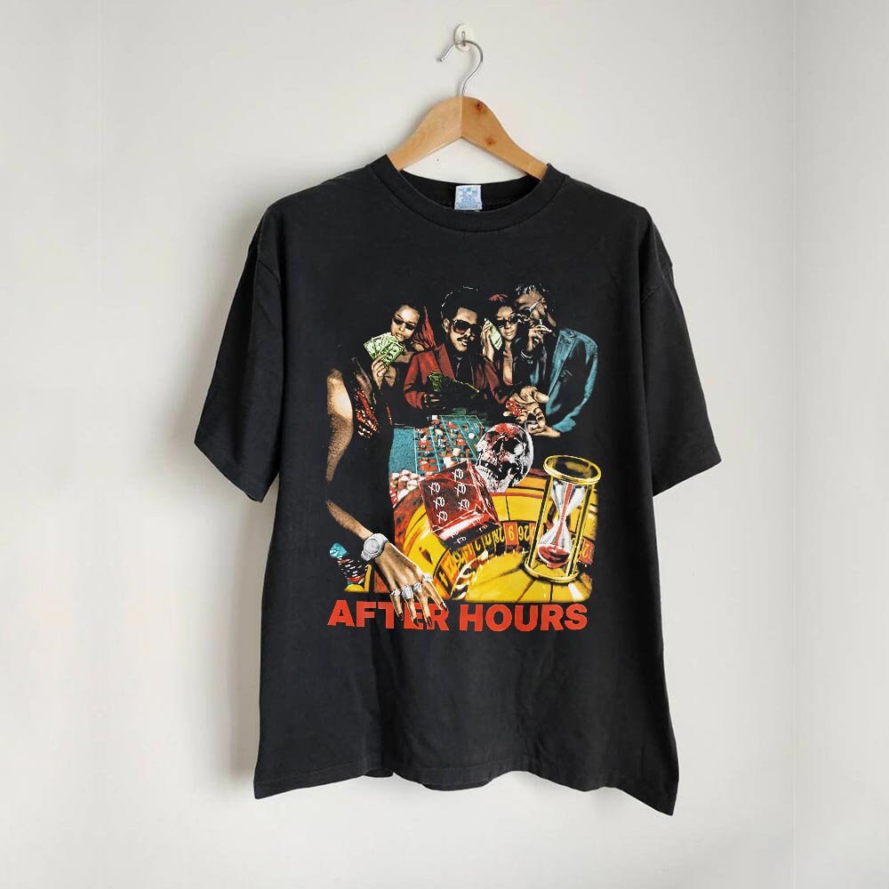Discover The Weekend Tour 90s Vintage Retro T-Shirt Deux Côtés
