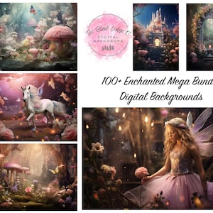 100+ Enchanted Digital Backgrounds