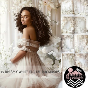 45 Dreamy White Backdrops *New*