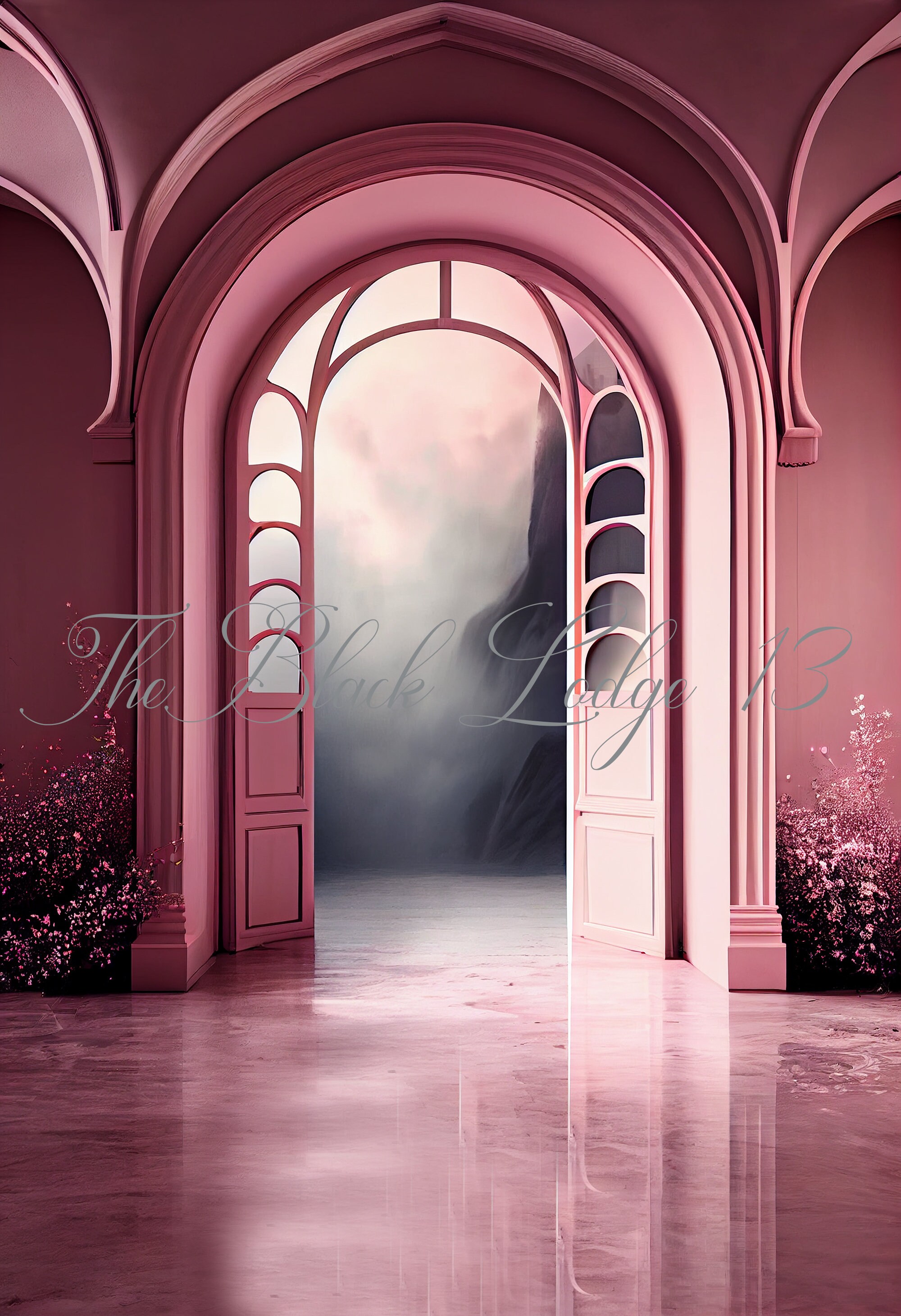 Dreamy Pink Digital Backgrounds for Photograhers Etsy